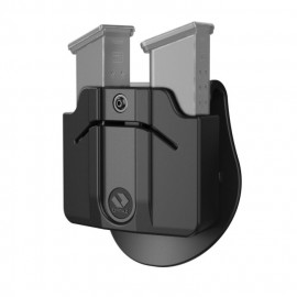 Portacaricatore doppio con attacco Paddle per caricatori in polimero da 9 mm
