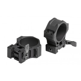 Anelli per ottica UTG ACCU-SYNC® Picatinny D.34 Quick Release Medium Profile