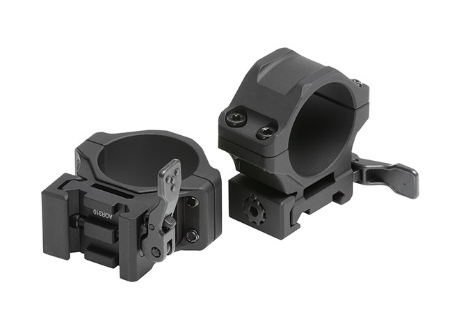 Anelli per ottica UTG ACCU-SYNC® Picatinny D.30 Quick Release Low Profile