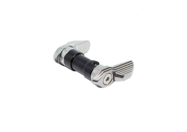 Sicura scatto a corsa corta per AR color stainless Triggertech