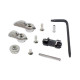 Sicura scatto a corsa corta per AR color stainless Triggertech