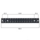 Base in acciaio Weaver per Mauser M18