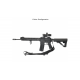 QD CONVERSION SLING 2 TO 1 POINT BLACK