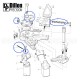 Kit di molle per Dillon XL650/XL750
