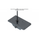 UTG-Supporto a coda di rondine Shina 9/11 mm per Red Dot RDM20/Docter