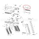 Gruppo Espulsore elastico per Glock 9mm