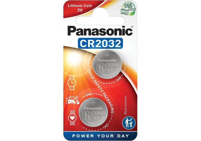 BATTERIA PANASONIC CR2032