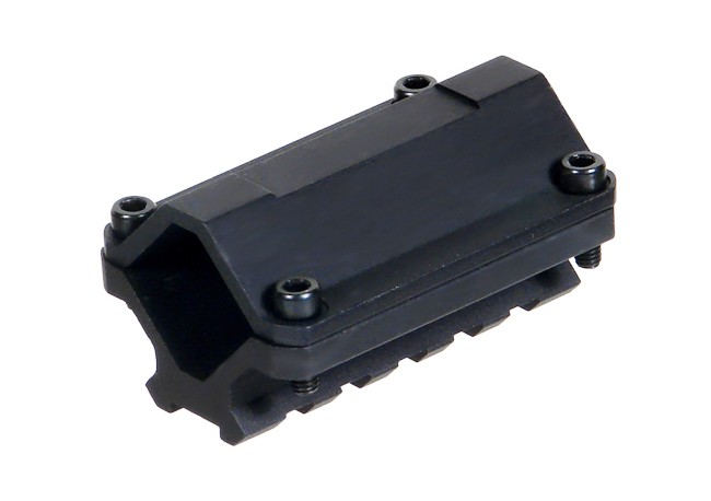 ATTACCO UNIVERSALE XLS SINGLE RAIL PER CANNA DIAM.75" A 1,1".