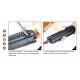 GUARDAMANO NERO PER SAIGA 7,62X39