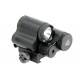 TORCIA LED 120 LUMEN COMPATTA+LASER ROSSO