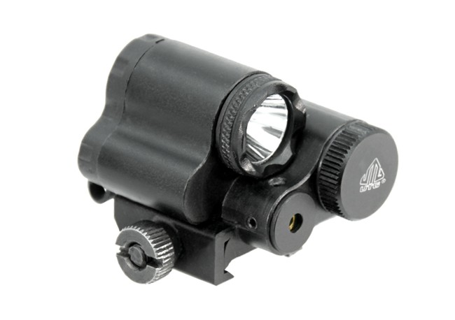 TORCIA LED 120 LUMEN COMPATTA+LASER ROSSO