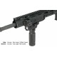 RAIL SECTION FOR SS FREE FLOAT.HANDGUARD