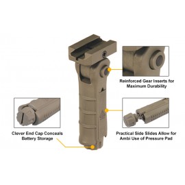 IMPUGNATURA AR15 AMBIDESTRA DARK EARTH