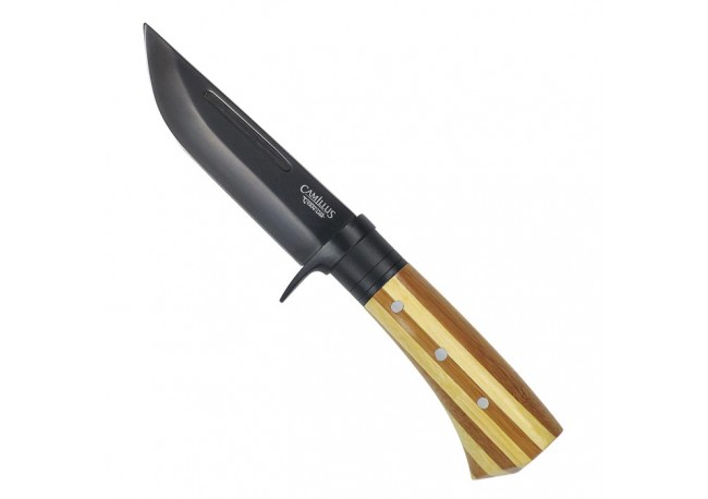 Coltello da 9.75'' Lama fissa, manico di bambù