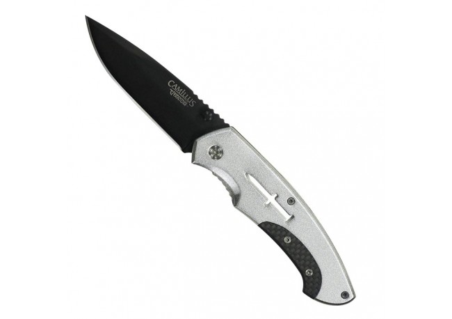 Coltello pieghevole da 7.75'' con manico in fibra di carbonio e alluminio