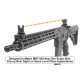 Tacca di mira Flip Up Low Profile- Picatinny