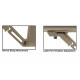 AR15/M4 - Calcio S2 Ops Ready color Terra con kit di montaggio