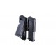 PORTA CARICATORE DOPPIO X GLOCK NERO