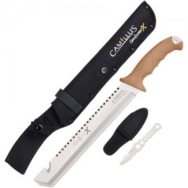 Machete Carnivore X® da 45 cm con coltello