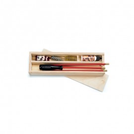 Kit pulizia fucile con 3 scovoli - Vari Calibri