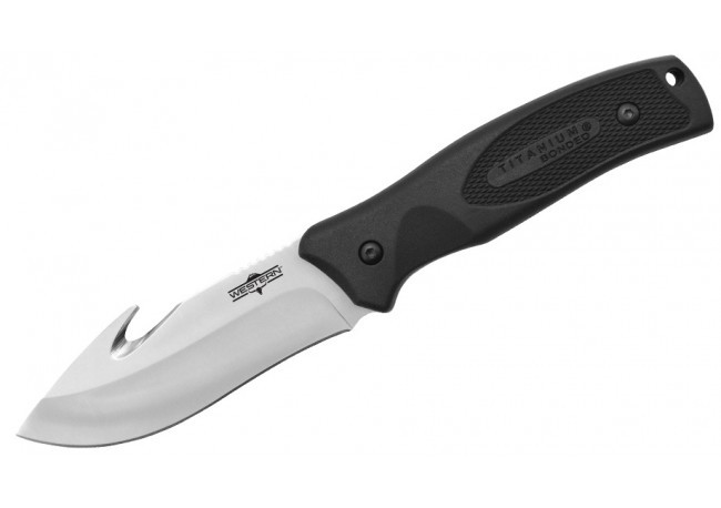 Coltello a lama fissa da caccia Western Black River da 23,5 cm