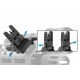 AR15 – Tacca di mira anteriore Flip Up inclinata a 45° - Picatinny