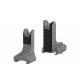 AR15 – Tacca di mira anteriore ultraslim per gas block ribassato – Picatinny