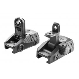 Set tacche di mira Flip Up in Polimero - Picatinny