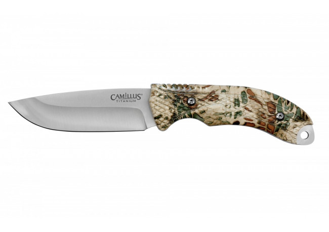 Coltello a lama fissa 23 cm Camillus Mask ® Prym1 Camouflage