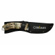 Coltello a lama fissa 23 cm Camillus Veil ® Camouflage con gancio scuoiatore