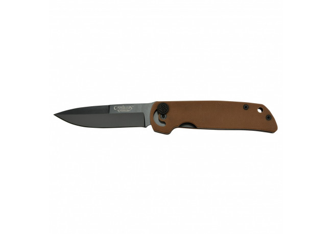 Coltello pieghevole 17 cm Camillus Mini Cuda ® marrone