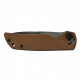 Coltello pieghevole 17 cm Camillus Mini Cuda ® marrone