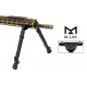 Bipod M-Lok regolabile ed inclinabile