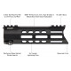 AR15 - Guardamano Forerunner da 7" Free Float M-Lok