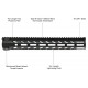 AR15 - Guardamano Arwen da 14" Free Float M-Lok